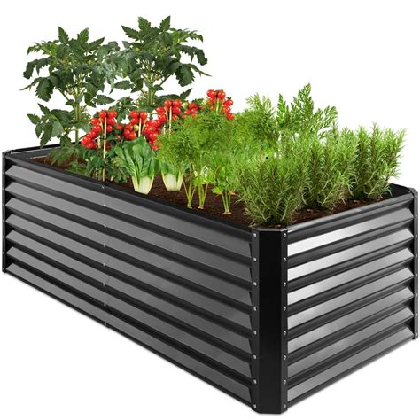 metal garden grow boxes|raised garden planters for sale.